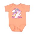 thumbnail image 1 of Inktastic Big Sister Unicorn Girls Baby Bodysuit, 1 of 5