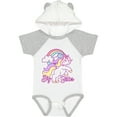 thumbnail image 1 of Inktastic Big Sister Unicorn Girls Baby Bodysuit, 1 of 5