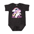thumbnail image 1 of Inktastic Big Sister Unicorn Girls Baby Bodysuit, 1 of 5
