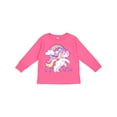 thumbnail image 1 of Inktastic Big Sister Unicorn Girls Long Sleeve Toddler T-Shirt, 1 of 5