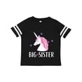 thumbnail image 1 of Inktastic Big Sister Unicorn Girls Toddler T-Shirt, 1 of 5