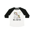 thumbnail image 1 of Inktastic Big Sister Unicorn Girls Toddler T-Shirt, 1 of 5
