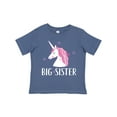 thumbnail image 1 of Inktastic Big Sister Unicorn Girls Toddler T-Shirt, 1 of 5
