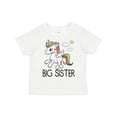 thumbnail image 1 of Inktastic Big Sister Unicorn Girls Toddler T-Shirt, 1 of 5
