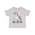 thumbnail image 1 of Inktastic Big Sister Unicorn Girls Toddler T-Shirt, 1 of 5