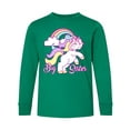 thumbnail image 1 of Inktastic Big Sister Unicorn Long Sleeve Youth T-Shirt, 1 of 5