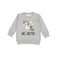 thumbnail image 1 of Inktastic Big Sister Unicorn Toddler Sweatshirt, 1 of 4