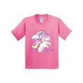 thumbnail image 1 of Inktastic Big Sister Unicorn Youth T-Shirt, 1 of 5