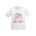 thumbnail image 1 of Inktastic Big Sister Unicorn Youth T-Shirt, 1 of 5