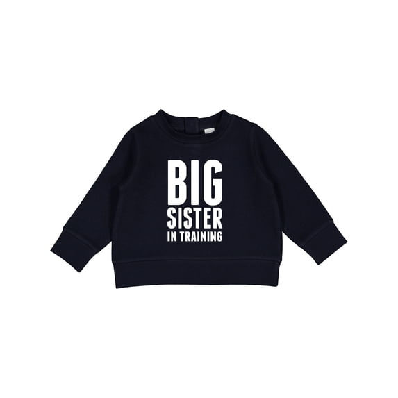 Inktastic Big Sister in Training Baby Sweatshirt