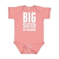 thumbnail image 1 of Inktastic Big Sister in Training Girls Baby Bodysuit, 1 of 5
