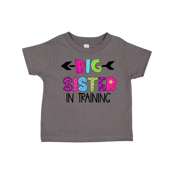 Inktastic Big Sister in Training Girls Toddler T-Shirt