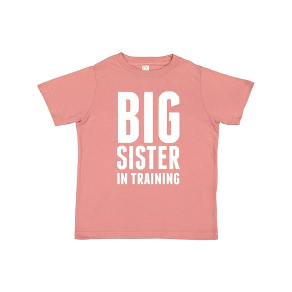 Inktastic Big Sister in Training Girls Toddler T-Shirt