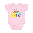 thumbnail image 1 of Inktastic Big Sister- sun and rainbow Girls Baby Bodysuit, 1 of 5
