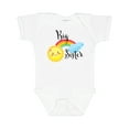 thumbnail image 1 of Inktastic Big Sister- sun and rainbow Girls Baby Bodysuit, 1 of 5