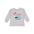 thumbnail image 1 of Inktastic Big Sister to a Little Mister Bow and Mustache Girls Long Sleeve Toddler T-Shirt, 1 of 5