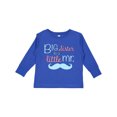 thumbnail image 1 of Inktastic Big Sister to a Little Mr Girls Long Sleeve Toddler T-Shirt, 1 of 5