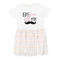 thumbnail image 1 of Inktastic Big Sister to a Little Mr. Girls Toddler Dress, 1 of 5