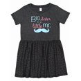 thumbnail image 1 of Inktastic Big Sister to a Little Mr Girls Toddler Dress, 1 of 5