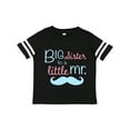 thumbnail image 1 of Inktastic Big Sister to a Little Mr Girls Toddler T-Shirt, 1 of 5