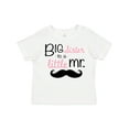 thumbnail image 1 of Inktastic Big Sister to a Little Mr. Girls Toddler T-Shirt, 1 of 5