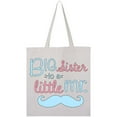 thumbnail image 1 of Inktastic Big Sister to a Little Mr Tote Bag, 1 of 4
