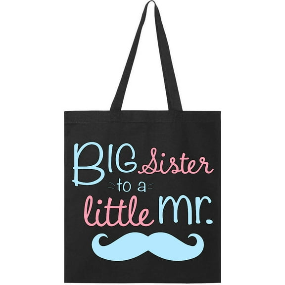 Inktastic Big Sister to a Little Mr Tote Bag