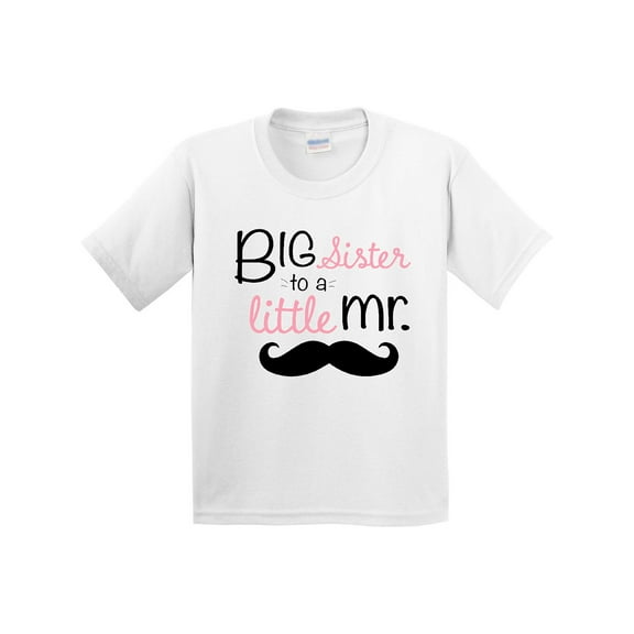 Inktastic Big Sister to a Little Mr. Youth T-Shirt