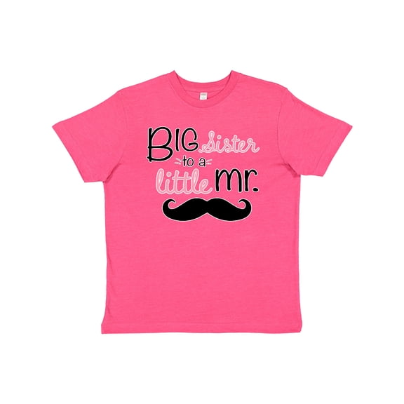 Inktastic Big Sister to a Little Mr. Youth T-Shirt