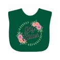 thumbnail image 1 of Inktastic Big Sister with Flower Circle Girls Baby Bib, 1 of 4