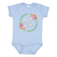 thumbnail image 1 of Inktastic Big Sister with Flower Circle Girls Baby Bodysuit, 1 of 5