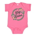 thumbnail image 1 of Inktastic Big Sister with Flower Circle Girls Baby Bodysuit, 1 of 5