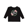 thumbnail image 1 of Inktastic Big Sister with Flower Circle Girls Long Sleeve Toddler T-Shirt, 1 of 5
