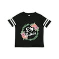 thumbnail image 1 of Inktastic Big Sister with Flower Circle Girls Toddler T-Shirt, 1 of 5