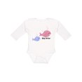 thumbnail image 1 of Inktastic Big Sister with Lil' Brother Girls Long Sleeve Baby Bodysuit, 1 of 5