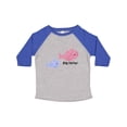 thumbnail image 1 of Inktastic Big Sister with Lil' Brother Girls Toddler T-Shirt, 1 of 5