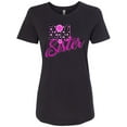 thumbnail image 1 of Inktastic Big Sister with Polka Dots Women's T-Shirt, 1 of 5