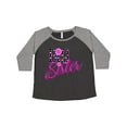thumbnail image 1 of Inktastic Big Sister with polka dots Women's Plus Size T-Shirt, 1 of 5