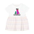 thumbnail image 1 of Inktastic Big Sistersaurus Girls Baby Dress, 1 of 5