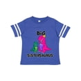 thumbnail image 1 of Inktastic Big Sistersaurus Girls Toddler T-Shirt, 1 of 5