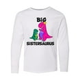 thumbnail image 1 of Inktastic Big Sistersaurus Long Sleeve Youth T-Shirt, 1 of 5