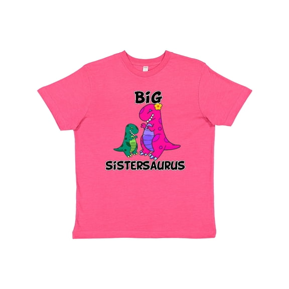 Inktastic Big Sistersaurus Youth T-Shirt