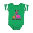 thumbnail image 1 of Inktastic Big Sistersaurus with Cute Sibling Dinosaurs Girls Baby Bodysuit, 1 of 5