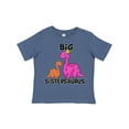 thumbnail image 1 of Inktastic Big Sistersaurus with Cute Sibling Dinosaurs Girls Toddler T-Shirt, 1 of 5