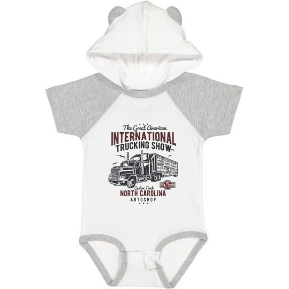 Inktastic Big Truck Boys or Girls Baby Bodysuit