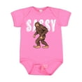 thumbnail image 1 of Inktastic Bigfoot Sassy Happy Sasquatch Boys or Girls Baby Bodysuit, 1 of 5