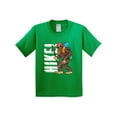 thumbnail image 1 of Inktastic Bigfoot Trail Hike Hiking Sasquatch Youth T-Shirt, 1 of 5