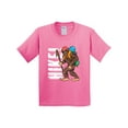 thumbnail image 1 of Inktastic Bigfoot Trail Hike Hiking Sasquatch Youth T-Shirt, 1 of 5