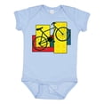 thumbnail image 1 of Inktastic Bike Pattern Blocks Boys or Girls Baby Bodysuit, 1 of 5