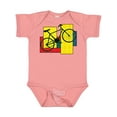 thumbnail image 1 of Inktastic Bike Pattern Blocks Boys or Girls Baby Bodysuit, 1 of 5